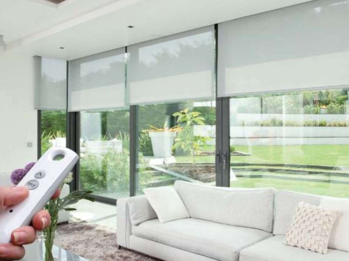 Motorized blinds revolutionizing window treatments - stay on trend with the latest in home automation.